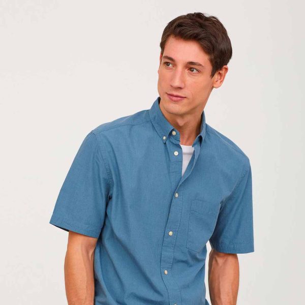 Poplin shirt regular fit